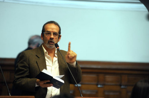 Javier Diez Canseco: 'Yo persigo la corrupción'