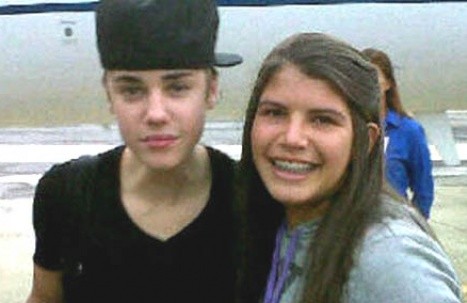 Hija de Hugo Chávez se fotografió con Justin Bieber