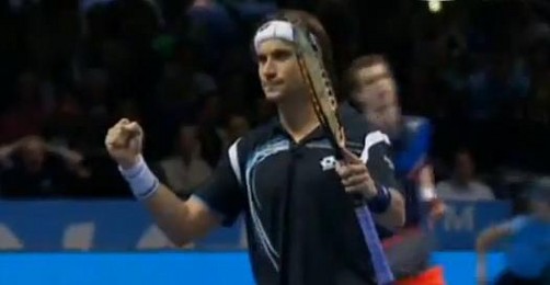 David Ferrer vence a Andy Murray en el World Tour Finals
