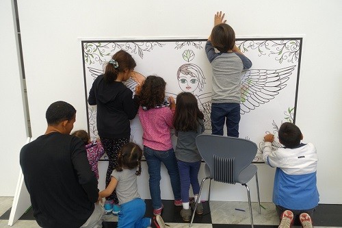 Jockey Plaza realiza talleres de dibujo y pintura con Fito Espinosa