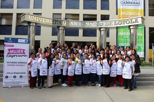 Universidad San Ignacio De Loyola  y Cálidda clausuran proyecto Mujer Empresaria que benefició a líderes de los comedores populares de Lima Norte