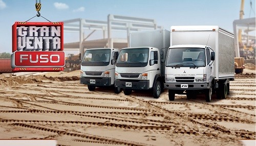 FUSO lanza campaña de descuentos y precios especiales GRAN VENTA FUSO en todos sus camiones y buses a nivel nacional