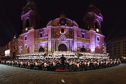 Sinfonía por el Perú: Más de 1300 niños ofrecerán concierto navideño en el Circuito Mágico del Agua