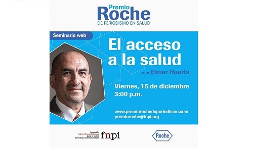 Participa en el seminario virtual: El acceso a la salud, con Elmer Huerta