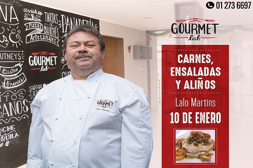 Chef Lalo Martins dicta talleres de Alta Cocina