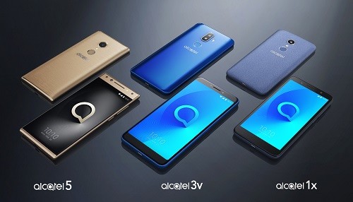 Alcatel presenta una línea renovada de smartphones en la feria CES 2018