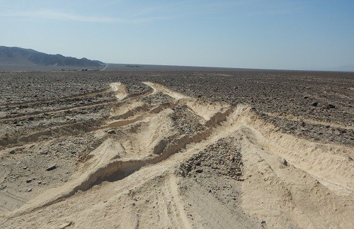 Ministerio de Cultura denuncia penalmente a chofer de camión que ingresó a la Pampa de Nasca