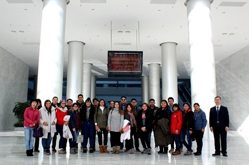 Estudiantes de la UPC  visitaron la fábrica de Great Wall Motors en China