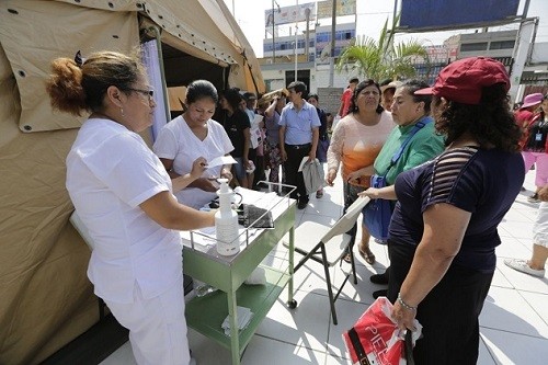 Puestos Médicos de Avanzada instalados en Hospital de SJL redujeron tiempo de espera de atención de pacientes