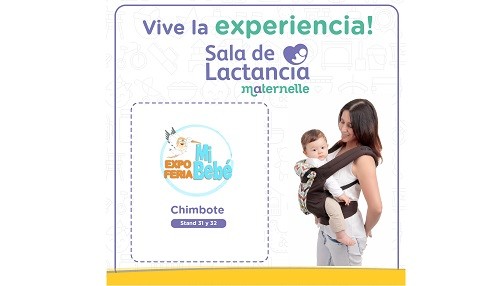 Maternelle estará presente en Expo Feria Mi Bebé Chimbote 2018 con sus más innovadores productos para bebés y mamás
