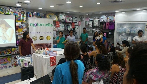 Maternelle ofreció charla gratuita  sobre 'lactancia materna y cuidados del recién nacido'