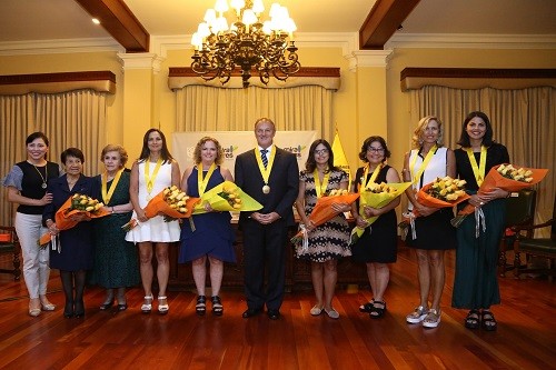 Miraflores condecoró a siete mujeres por su labor y aporte a la sociedad