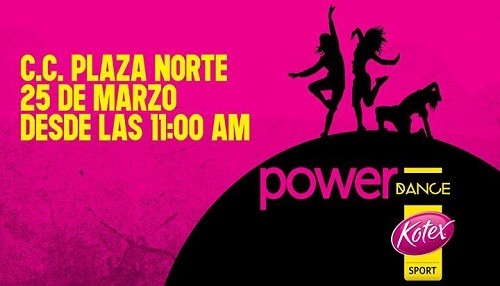 Power Dance con Maricielo Effio, Magdyel Ugaz y Eder Campos en Plaza Norte