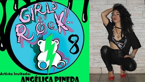 Angélica Pineda se une al Festival de Rock Femenino 'Girls Of Rock 8'
