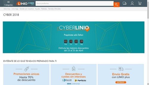 Hasta 60% de descuento y más de 3 mil productos con ofertas en 'Cyber Linio'