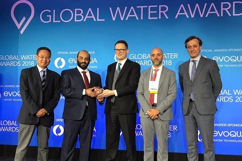 Acciona Agua recibe dos Distiction Awards en premiación del Global Water Intelligence