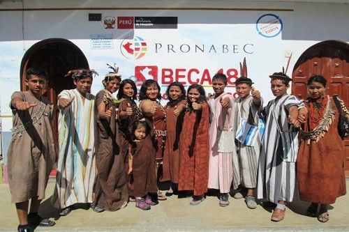 Más de 2000 jóvenes de comunidades nativas amazónicas han accedido a educación superior con Beca 18