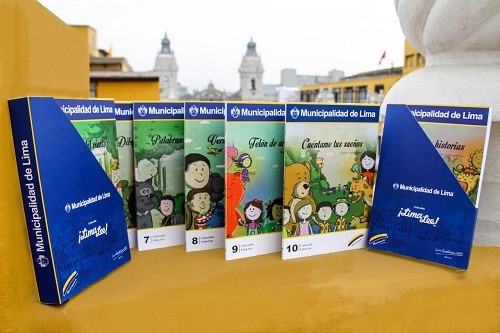 Municipalidad de Lima presenta colección de libros infantiles