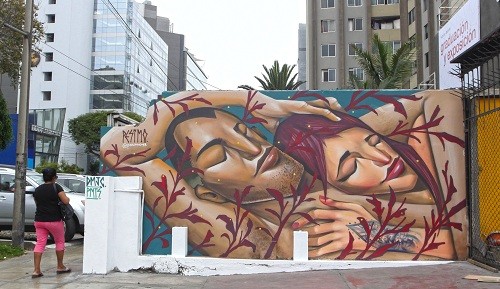 Festival de Muralización en espacios públicos en Miraflores