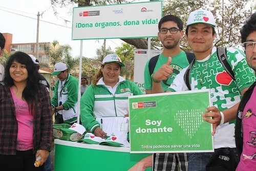 Perú tiene una de las tasas más bajas de donantes de órganos y tejidos
