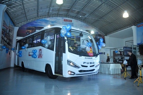 FUSO y Autrisa presentan nuevo prototipo de transporte urbano en Cusco