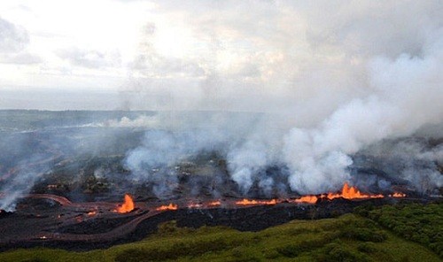 Hawaii: La lava del Kilauea llegó hasta la planta geotérmica en Isla Grande