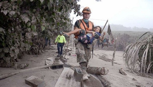 Guatemala: Cifra de muertos asciende a 38 tras la erupción volcánica