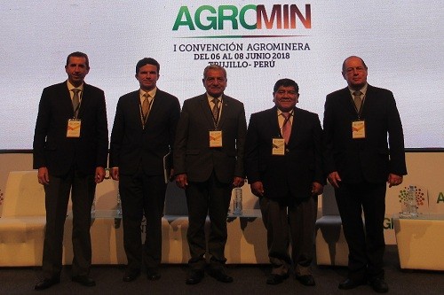 Representantes del sector agrario y minero inauguran Agromin 2018