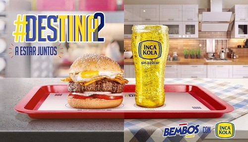 Inca Kola y Bembos, dos reconocidas marcas de Perú, vuelven a estar juntas