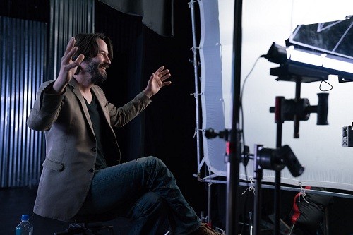 Keanu Reeves en el nuevo episodio de 'La historia de la ciencia ficción por James Cameron'
