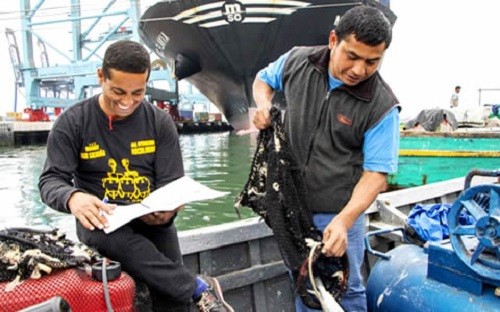 Cuatrocientos pescadores artesanales estudian en los puertos