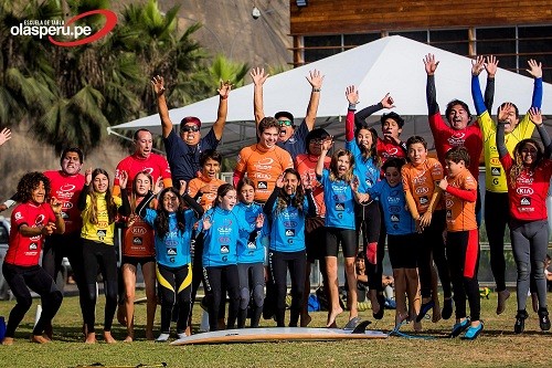 Campeonato de fuego para alumnos de Olas Perú