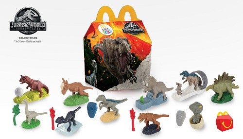 McDonalds invita a los niños a descubrir el mundo de los dinosaurios con una nueva colección de la Cajita Feliz