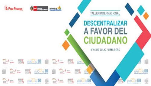 PCM organiza taller internacional 'Descentralizar a favor del ciudadano'