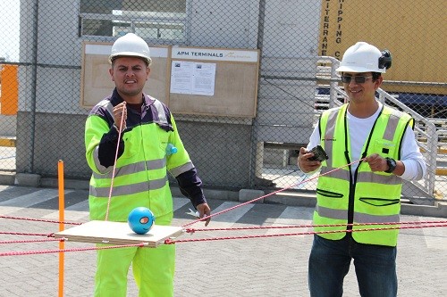 Trabajadores del Muelle Norte del Puerto del Callao participaron del Día Global de la Seguridad