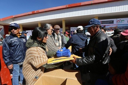 Población del Centro Poblado Huaytire en Tacna ubicado a más de 4500 m.s.n.m. recibió vacunas contra la influenza