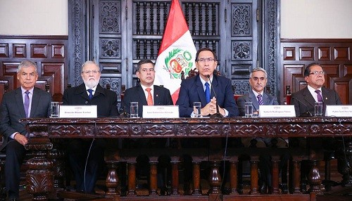 Presidente Vizcarra: 'El Estado está actuando con firmeza, oportunidad y responsabilidad ante casos de corrupción'