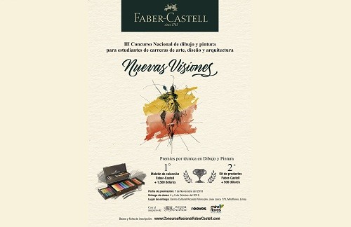 Faber-Castell convoca al III Concurso Nacional de dibujo y pintura 'Nuevas Visiones'