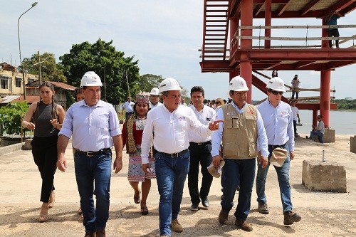 Desde hoy continúa construcción del Malecón de Yarinacocha