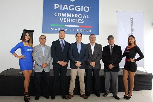 Grupo Socopur inicia venta de vehículos comerciales Piaggio en Perú y apertura primer showroom de la marca