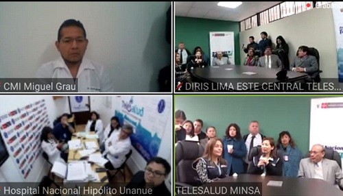 Cuatro centros maternos infantiles de Lima Este se incorporan a la Red Nacional de Telesalud