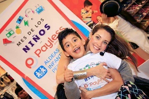 Payless dona calzado a 400 niños de Aldeas Infantiles SOS Perú