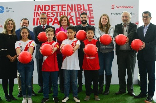 Más de 90 mil niños se beneficiarán con pelotas indestructibles