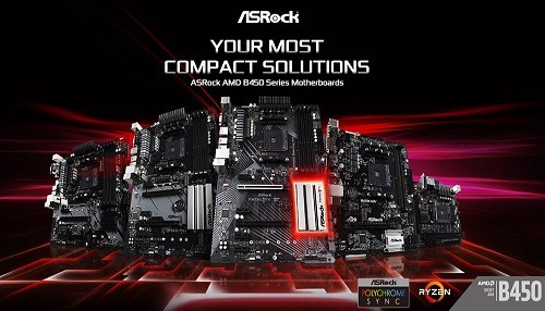 ASRock presenta nuevos Motherboards AMD B450