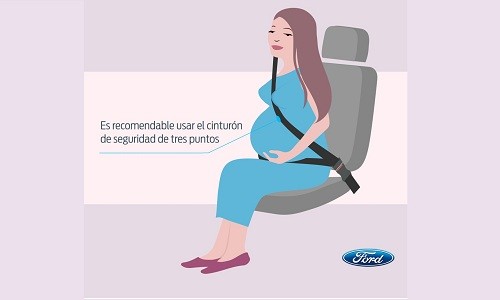Ford brinda consejos de seguridad para mujeres embarazadas