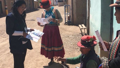 ONPE instalará más de 700 locales de votación en centros poblados