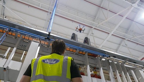Ford incorpora drones a su equipo de trabajo