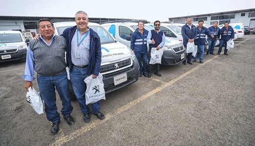 Peugeot realiza importante entrega de flota a Telefónica