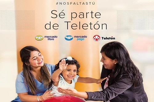 Dona en un clic: Mercado Libre se une a la Teletón como medio de recaudación