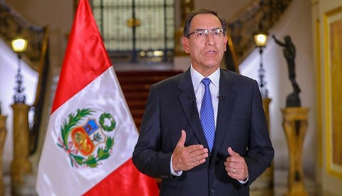 Presidente Vizcarra planteó cuestión de confianza al Congreso por reformas y convoca a Legislatura Extraordinaria